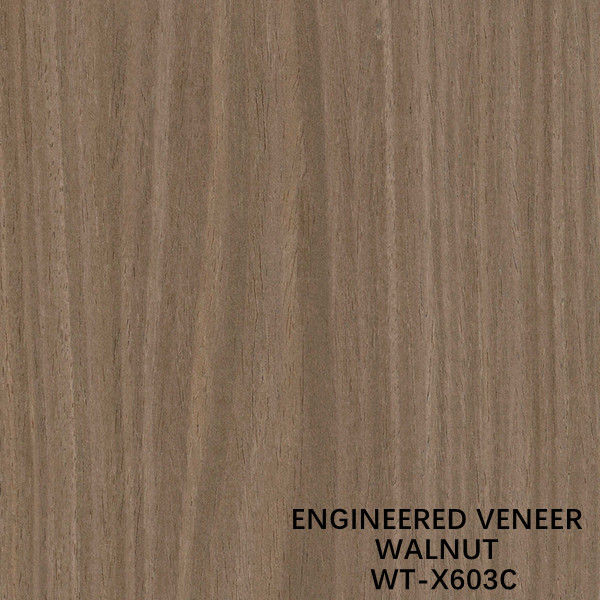 ISO Engineered Wood Fineer Crown Cut Bruine kleur voor deur- en kastgezicht