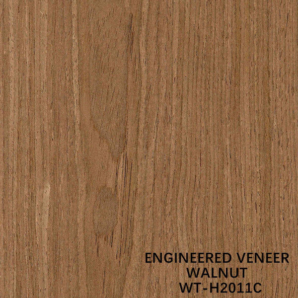 Door de mens gemaakt walnoothoutfineer Buitensporig fineerkroonblad normaal voor decoratief bord binnenshuis 2500 mm