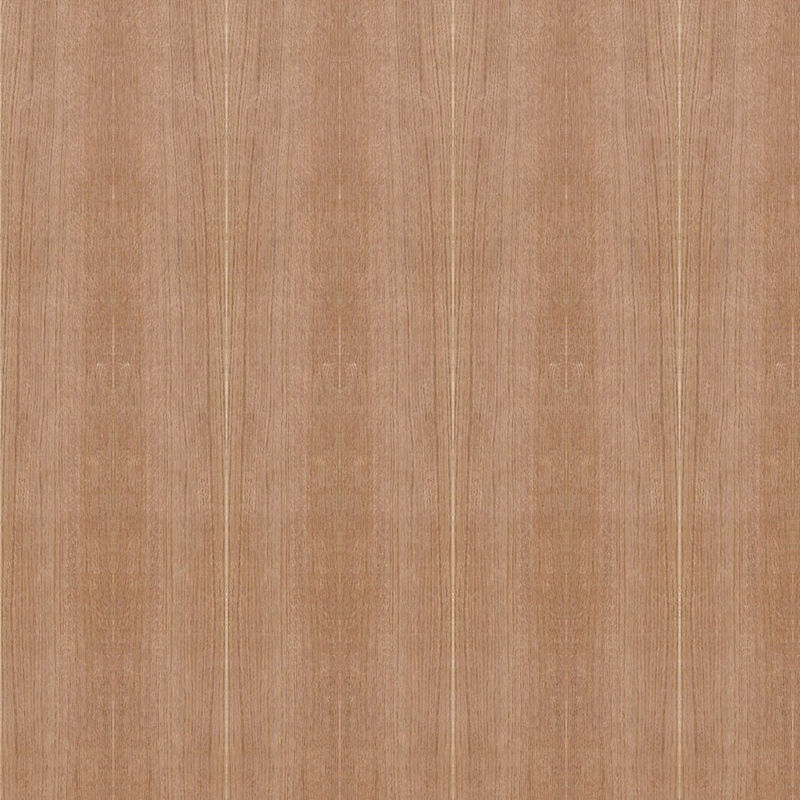 Natuurlijke Rode Buitensporige Mdf van het Eiken Houtvernisje/Spaanplaat Rechte Korrel voor Kabinetscomités 2440/2745/3050mm Lengte