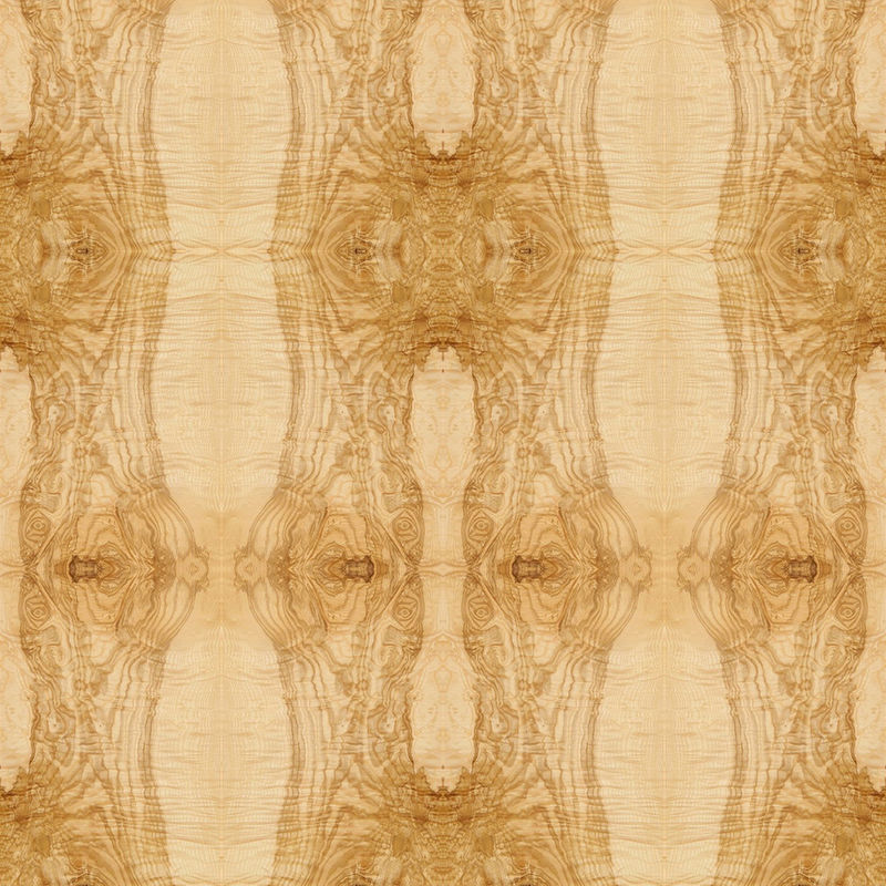 Verlengde Grootte Buitensporig Natuurlijk Ash Burl Oliver Wood Veneer Book Match die voor Hoteldecoratie ISO verbinden