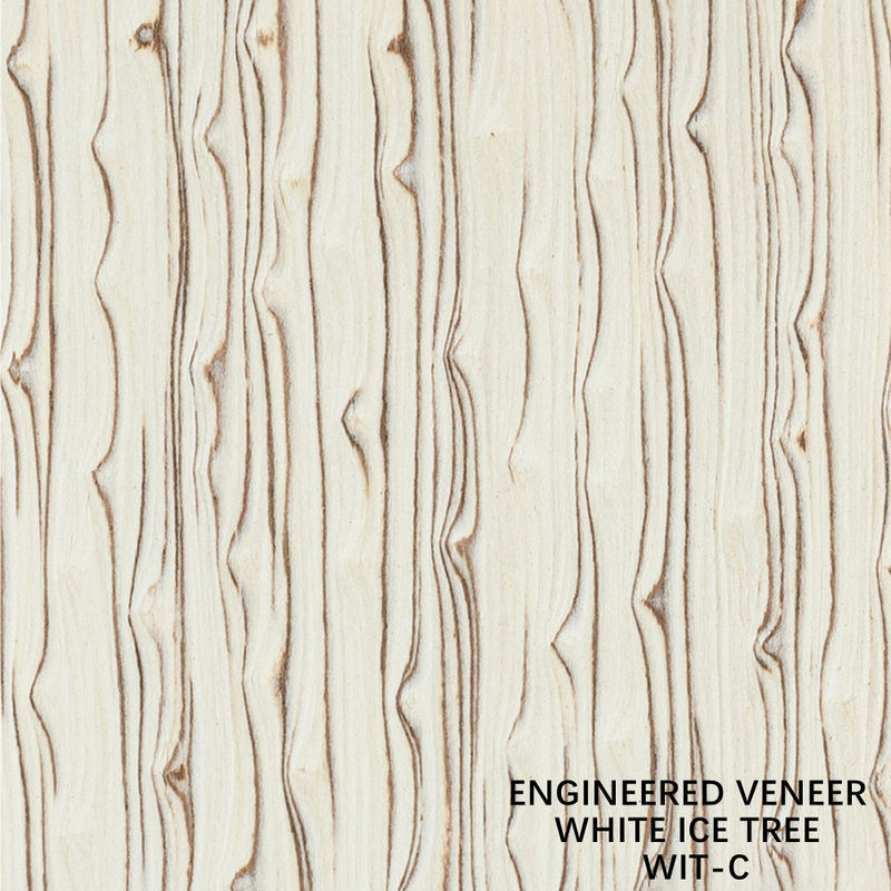 Simulatie Hout Wit ijsboom veneer 3100mm Indoor Decorative Board