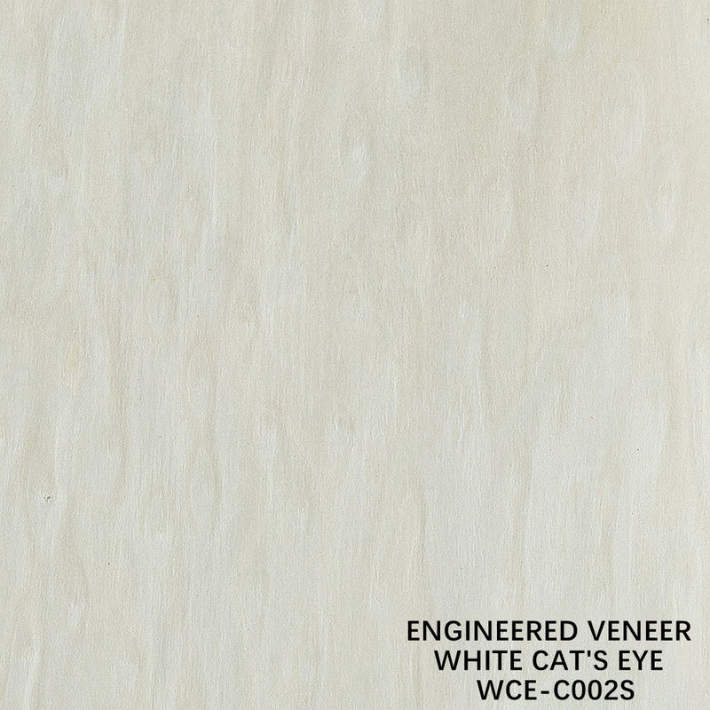 Herstelde composiet houten platen veneer boor en wortel witte kattenoog 002S 0,15 mm
