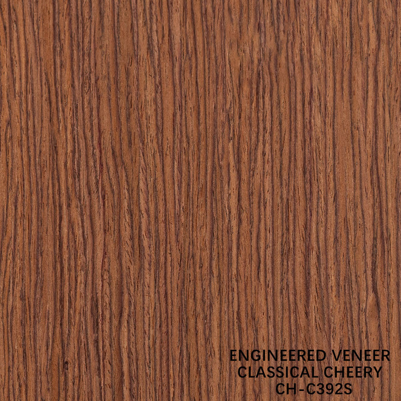 392C / 392S Recombineerde houten fineer donkerbruin voor vintage decoratie