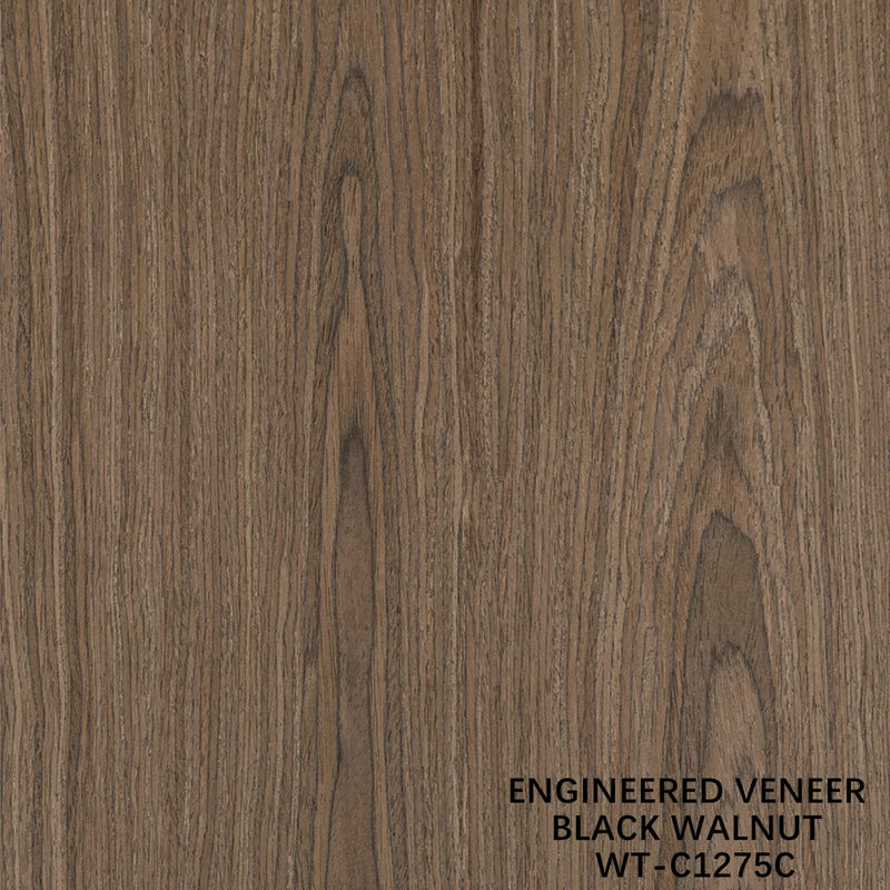 Kunstmatige natuurlijke houten fineer kroon gesneden walnoot Standard grootte 2500 * 640 Voor interieur decoratief bord