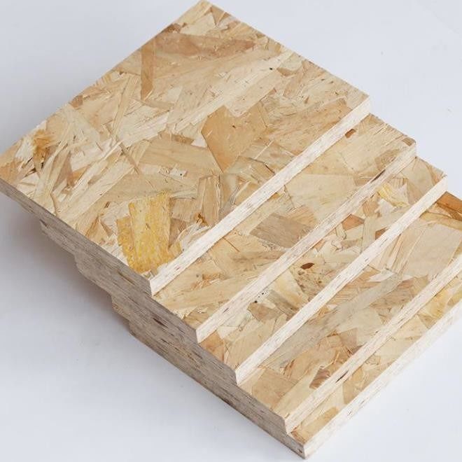 Radiata Pine georiënteerd strand board 18mm OSB3 voor houten structuur gebouwen Luli hout