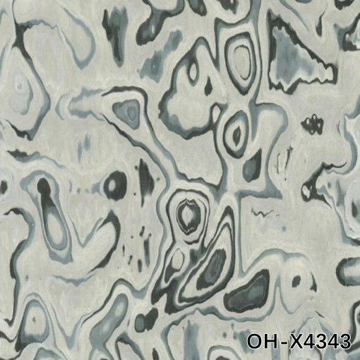 OH-X4343 Houten veneer van oceaan hart met onregelmatige textuur voor hoteldecoratie