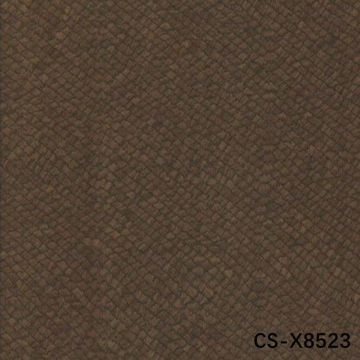 CS-X8523 Ingenieur Hout Veneer Krokodil Huid Raster Textuur 0,15-1,8 mm Dikte Voor behang