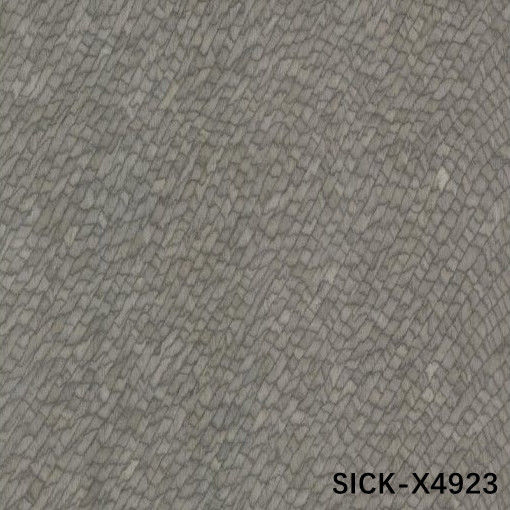 High-End Custom SI.CK-X4923 Engineered Wood Veneer Zilveren Krokodil Huid Gitter Textuur Voor Fancy Panels