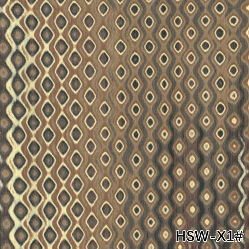 Hoogwaardig gereconstitueerd hout fineer hol vierkant hout HSW-X1# onregelmatige textuur 3100mm Voor hoteldecoratie fabriek