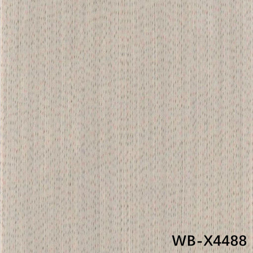 Hoogwaardige houtfolie gekleurde beuk CB-X4488 Wit 0,15-0,55 mm Aanpasbare dikte voor houtsnijwerk