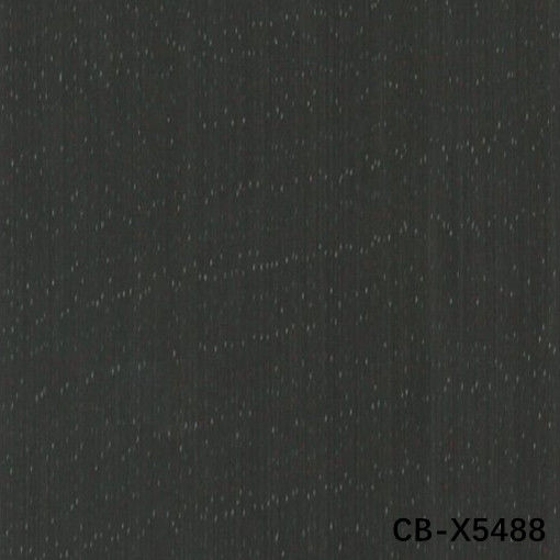 Hoogwaardige houtfolie gekleurde beuk CB-X5488 zwart 1,8 mm voor muur houten panelen E1/E0 China Factory