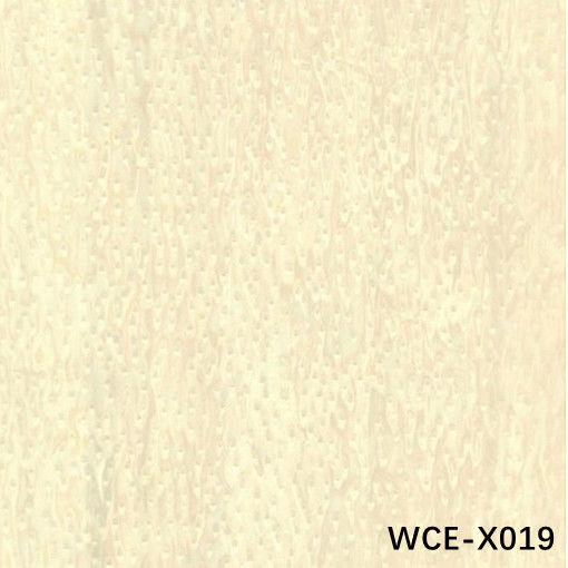 Witte kattenoog WCE-X019 Onregelmatige textuur ingenieurswerk houten fineer 0.15-0.55mm Voor auto interieur