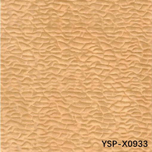 Gele kamfer sapele pommele hoogwaardige houten fineer ongebruikelijk voor hoteldecoratie X0933 van 0,55 mm dik