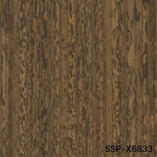 Smoking Sapele Pommele Engineered Oak Veneer Dikte 0,18-0,6 mm Voor wandpaneel