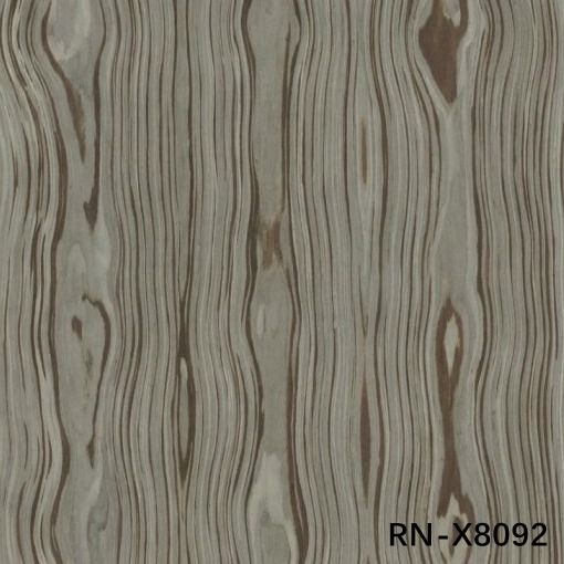 0,50 mm dik kunstmatig houtfineer van Romeins voor drie bloemen dezelfde richting voor kastfront X8092/X4092