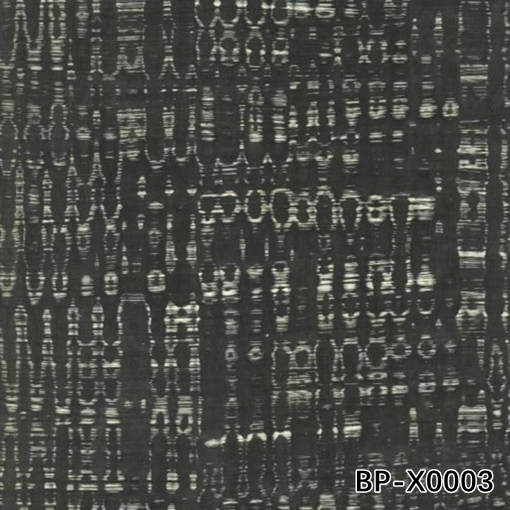 Kunstmatige houten fineer van zwarte parel donkere kleur BP-X0003 voor voor binnendeuren huid 0.15-0.55mm