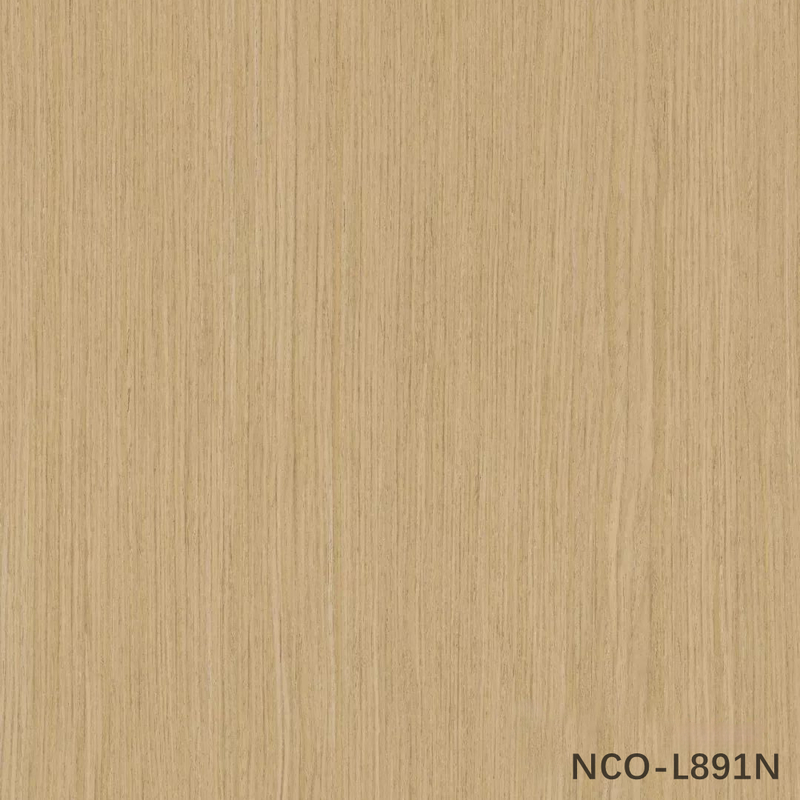 Nieuw ontwerp van Chinese eiken hout fineerplaat NCO-L891N/L268N 0.3mm gevlochten achterkant voor kasten