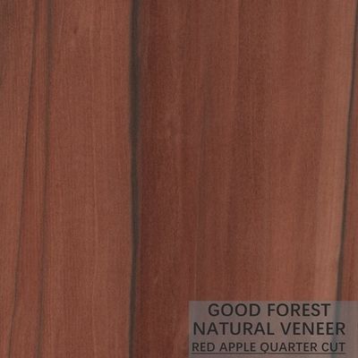 OEM het Natuurlijke Apple Houten Vernisje van de het Kwartbesnoeiing van de Vernisje Verticale Korrel