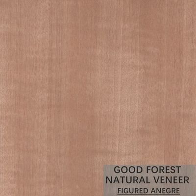 De natuurlijke Houten het Vernisjebladen van Anigre stelden Korrel speciaal Rode Kleur voor