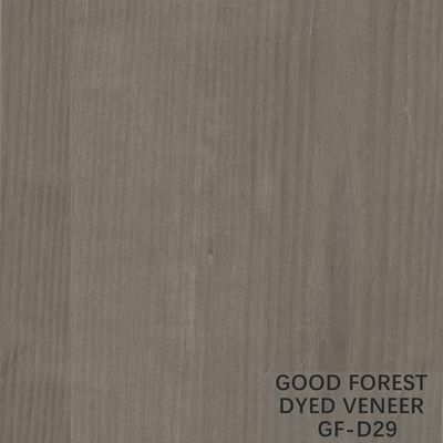 OEM Geverft ASH Grey Veneer Crown Cut/rechtstreeks/Onregelmatige Textuurkorrel