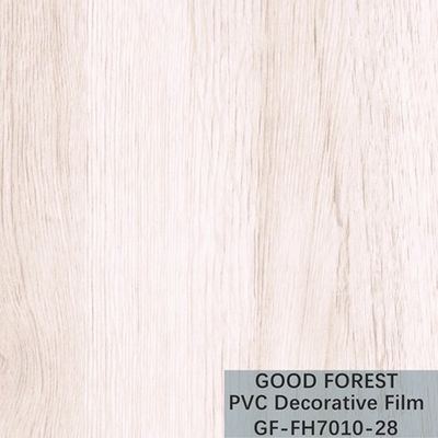 Wallboard de Witte Film van pvc Decoratieve 1260mm - 1330mm Breedte Houten Korrel
