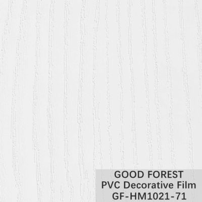 Van de de Film Decoratieve Houten Korrel van blaar Stijve pvc Zuivere Kleur 71