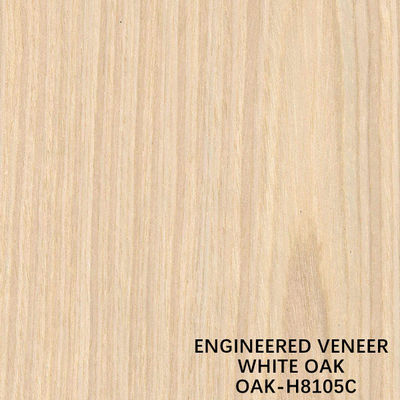 De witte Eiken Kunstmatige Kroon van H8105C sneed 3100mm Gebouwd Houten Vernisje Populair voor Deuren