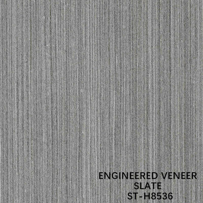 Gebouwde van de de Okkernooth8536 Rechte Fineline Korrel van het Lei Houten Vernisje Grootte 3100mm van Grey Color For Decoration Lengthened Donkere