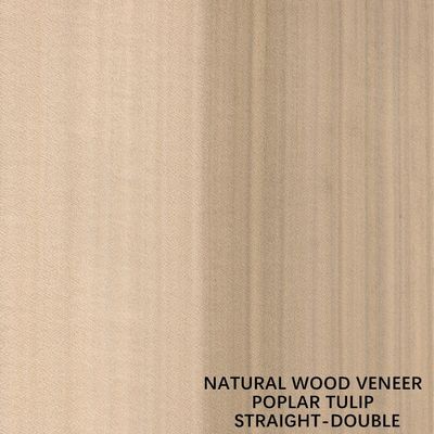Het Amerikaanse Natuurlijke Kwart van het Populier Houten Vernisje sneed Dubbele Kleur voor Decoratie