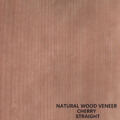 Rechte Korrel van Cherry Wood Veneer Quarter Cut van de deurhuid de Amerikaanse Natuurlijke