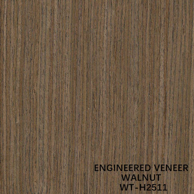 Kunstmatige walnoot fineerhout voor meubels en kastfront 3100mm lengte WT-H2511