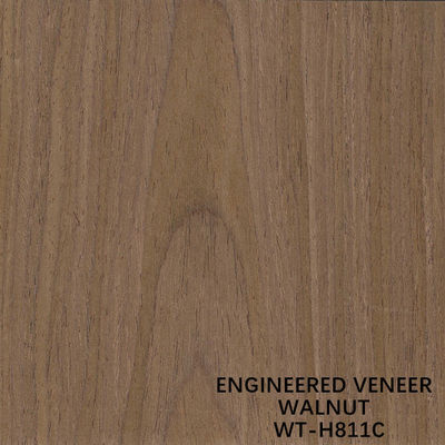Gesneden Gesneden Recon Walnoot Hout Fineer H811C Kroon Kopie 2500*640mm Deur Huid Verlengd Maat
