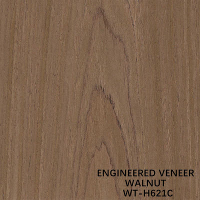 EV Walnoot Hout Fineer H621C Natuurlijke Walnoot Kroon Korrel 2500mm 2800mm