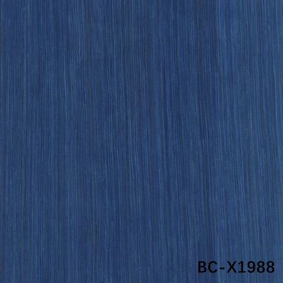 Technisch fineer gekleurd met blauw roosterpatroon Modern houten deurontwerp 3100mm Kan worden nagemaakt van uw voorbeeld