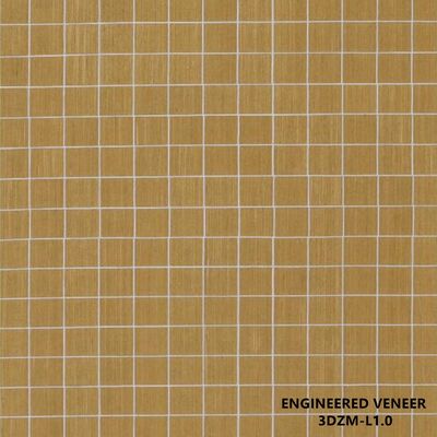 3D-engineered veneer leverancier - aangepaste milieuvriendelijke knoopvrije houten veneer voor meubels 3DZM-L1.0